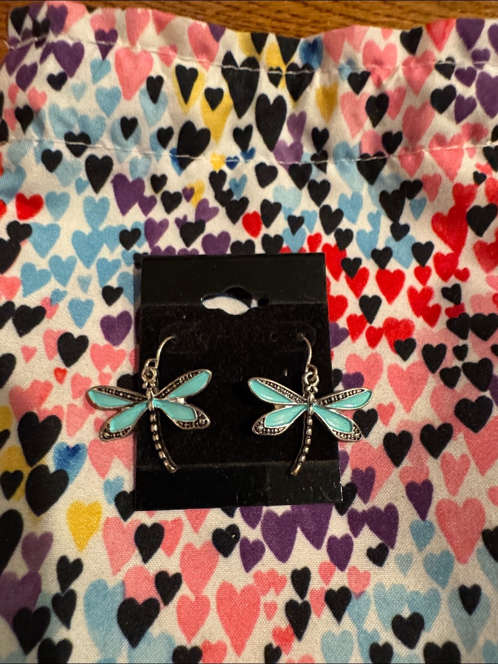 Turquoise Dragonfly Dangle Earrings - Women Jewelry Earrings
NWOT